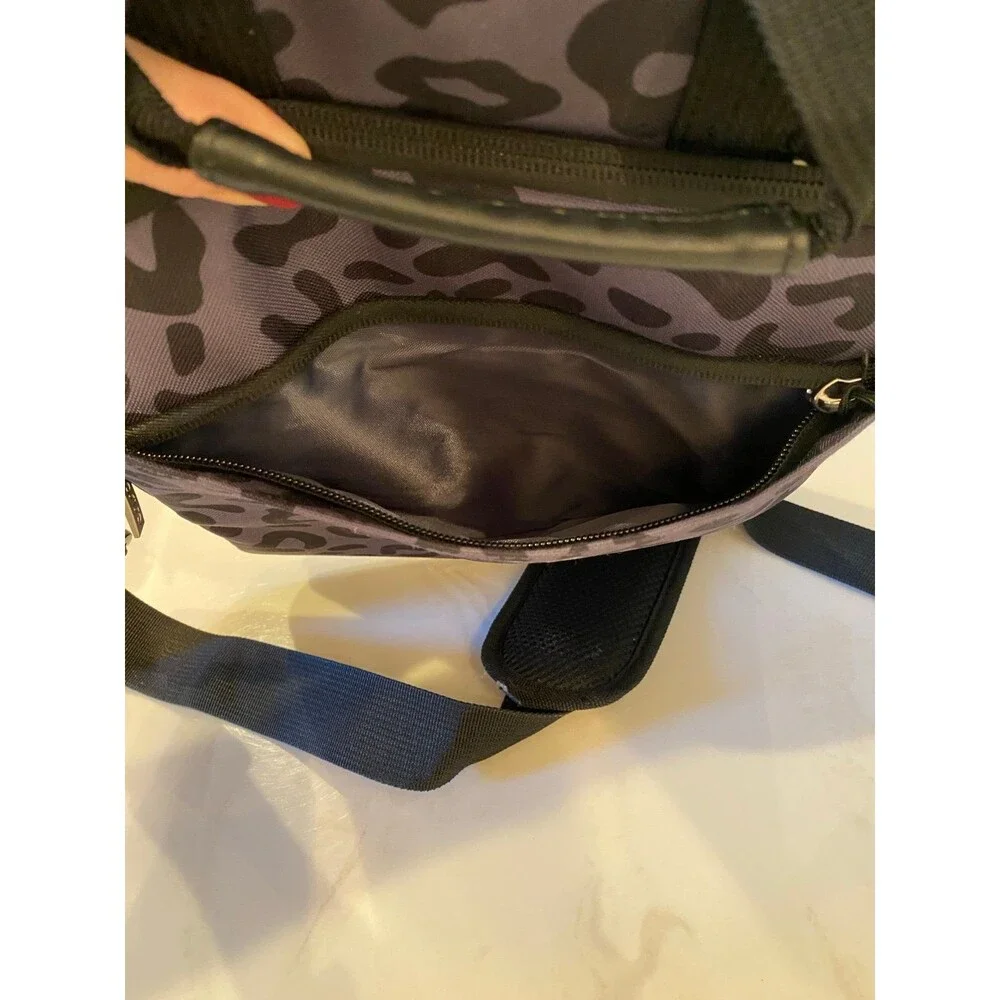 Mosiso Tablet Shoulder Bag Gray & Black Leopard‎ Print  Tablet Protective Sleeve